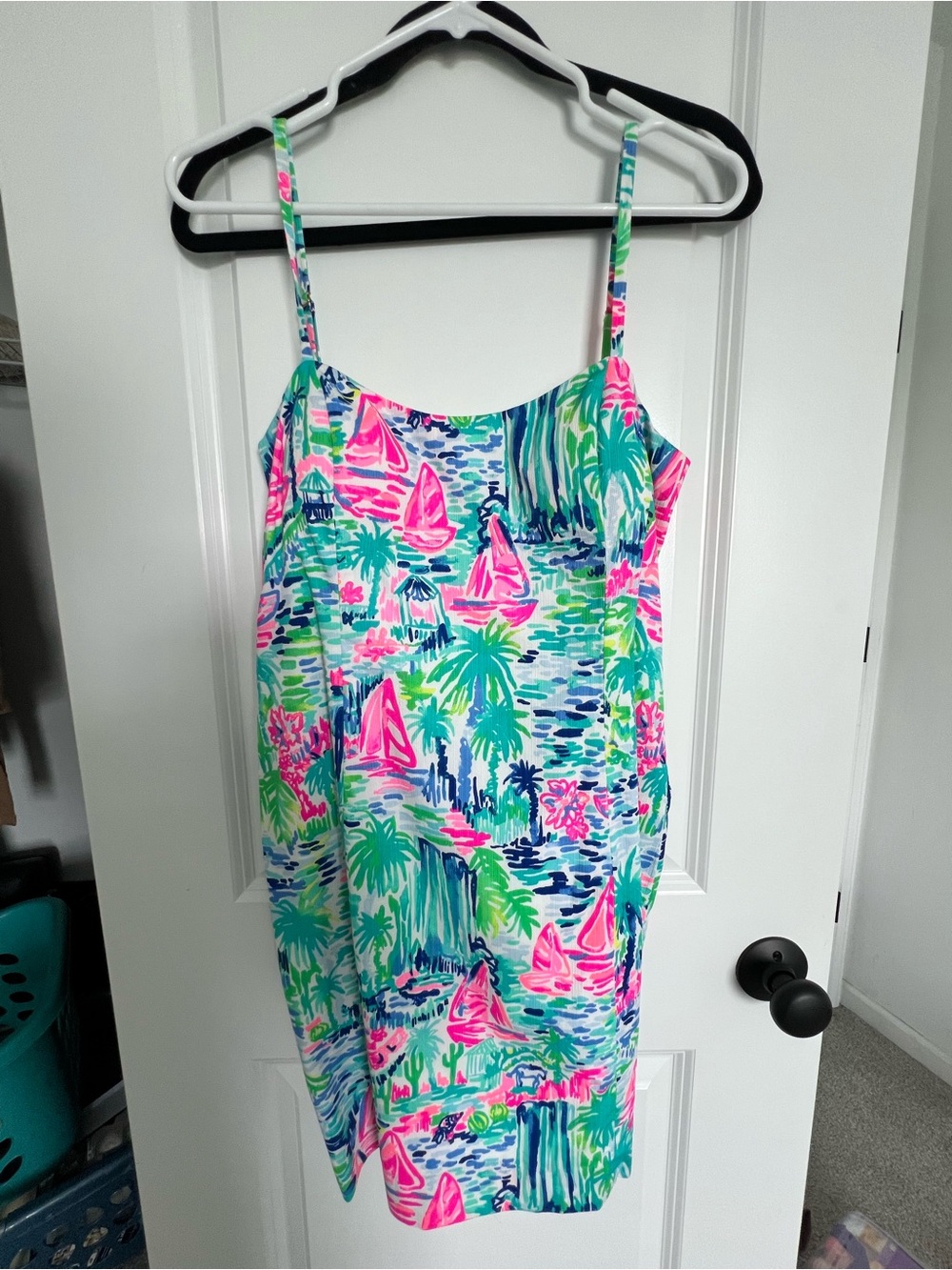 Lilly Pulitzer Pink & Green Vacation Dress